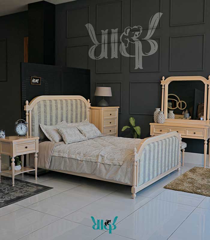 تخت خواب بلوط